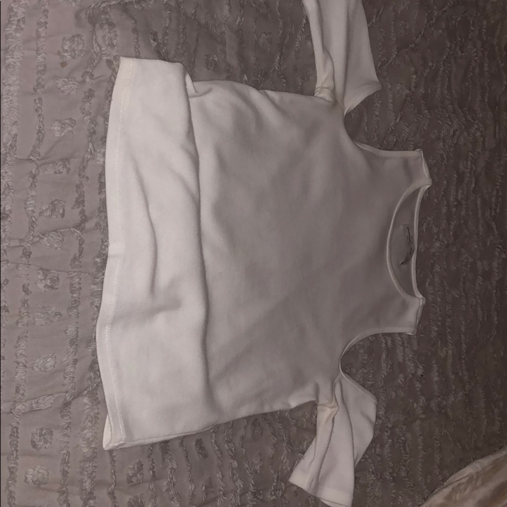 Abercrombie & Fitch open shoulder top